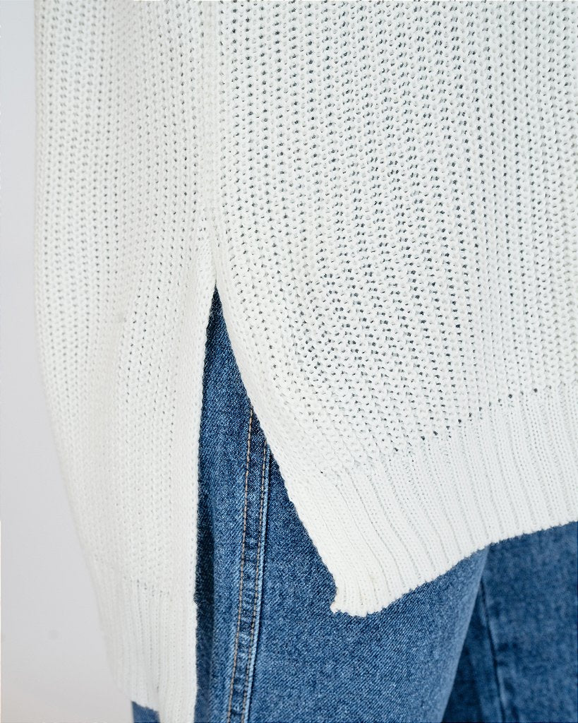 Colete Tricot Mia Off White
