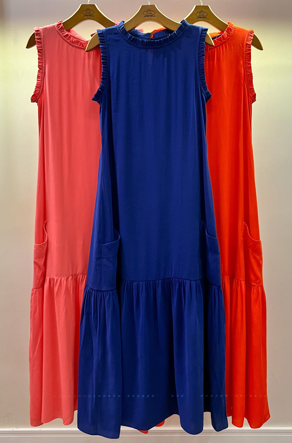 Vestido viscose Clementine ROSA