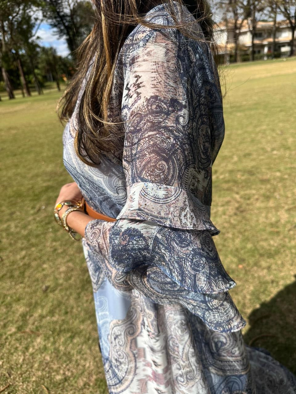 Vestido Boho Bohemian Estampado