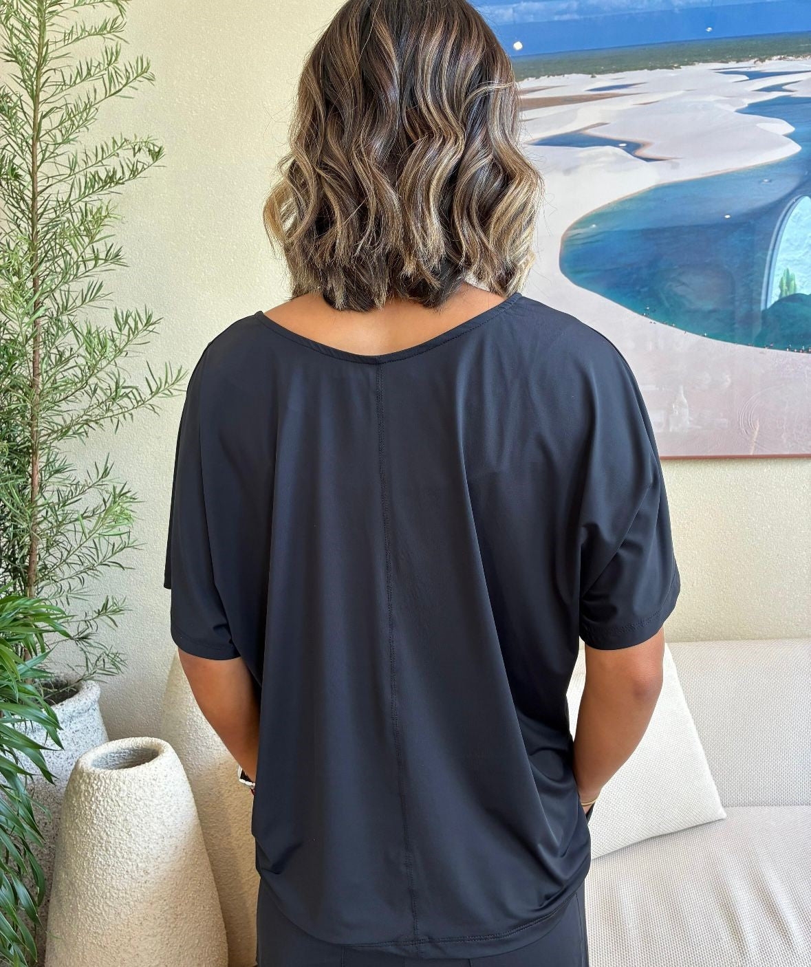 Blusa Fluity Preto Gio