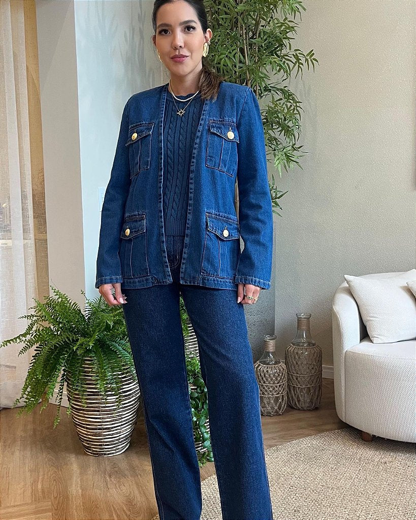 Casaco Jeans Balmain