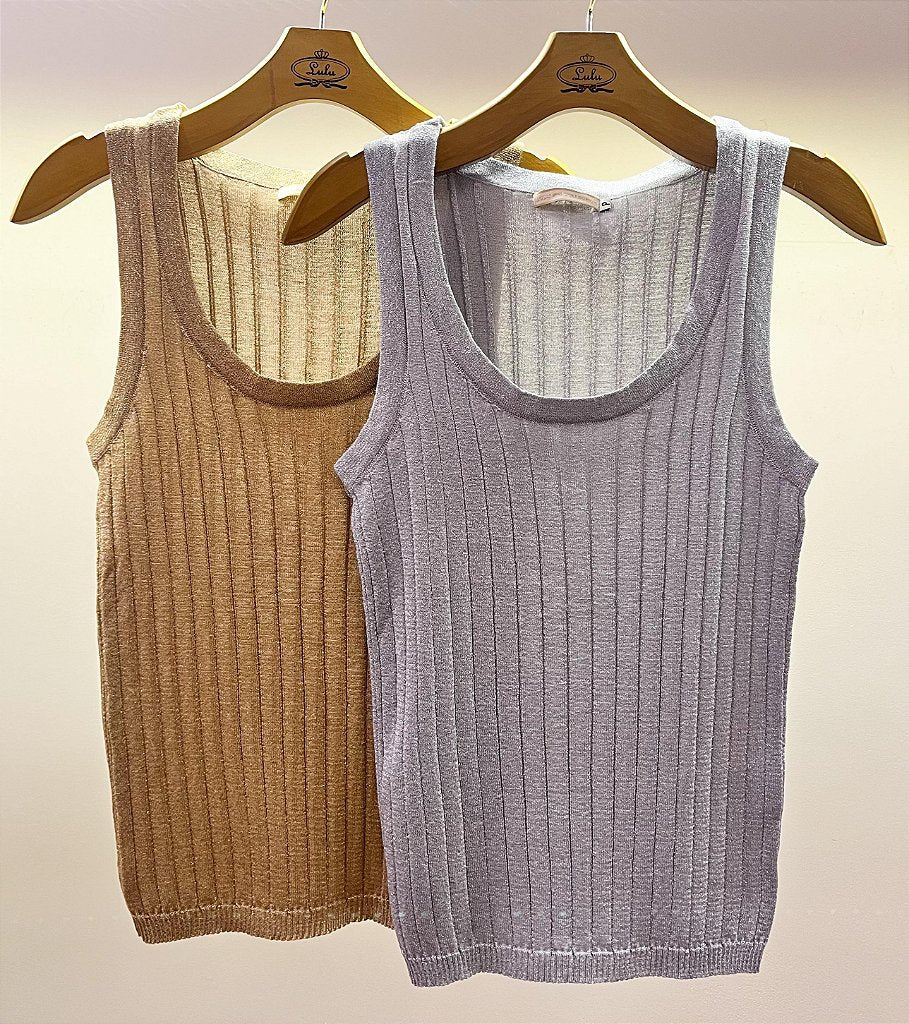 Regata Tricot Shine Prata