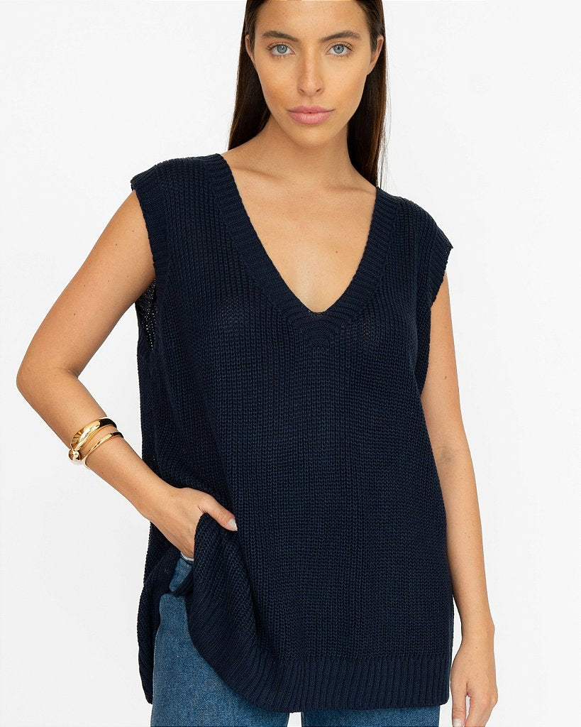 Colete Tricot Mia Marinho