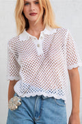 Blusa Tricot Air Branco