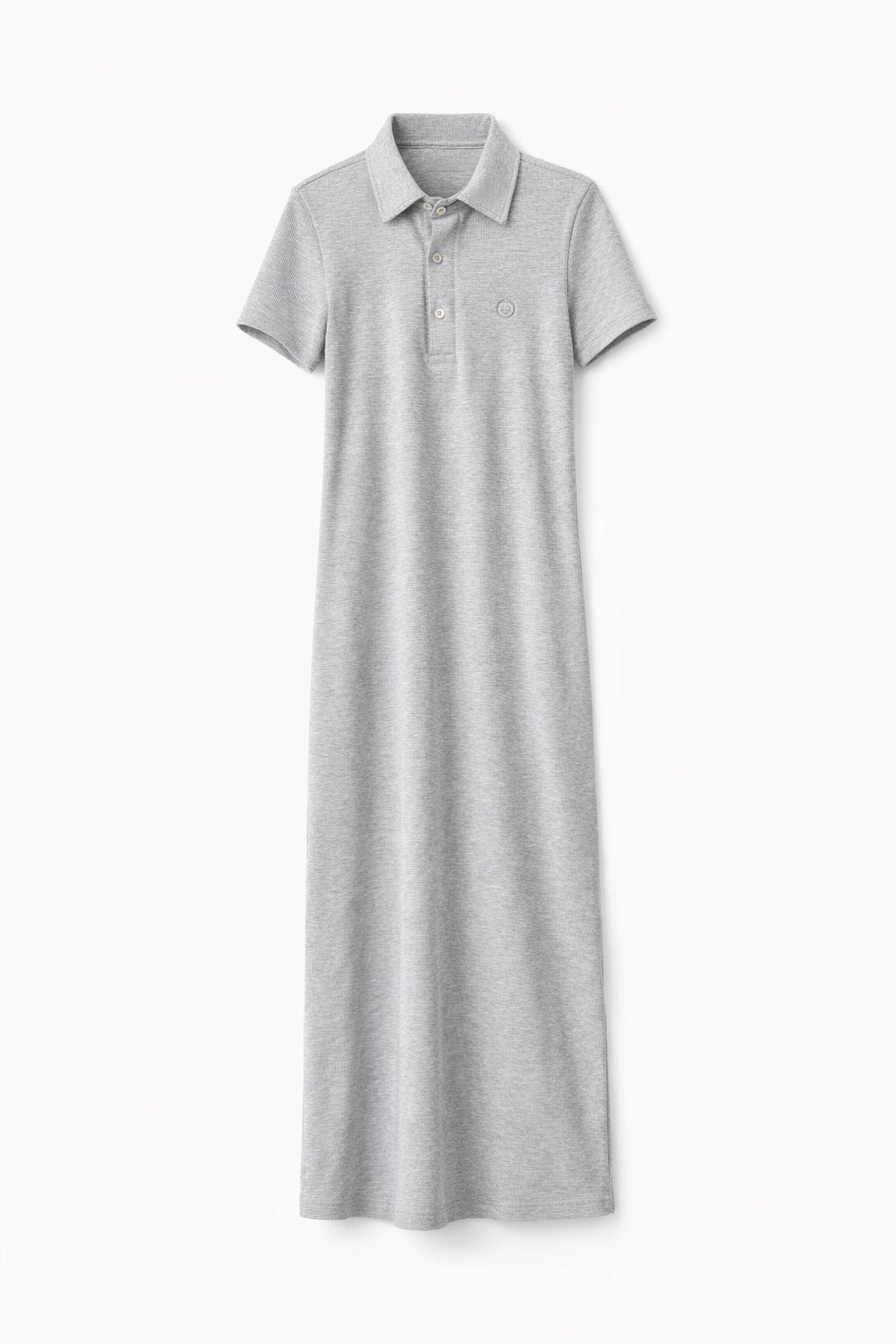 Vestido Polinho Brasão Mescla