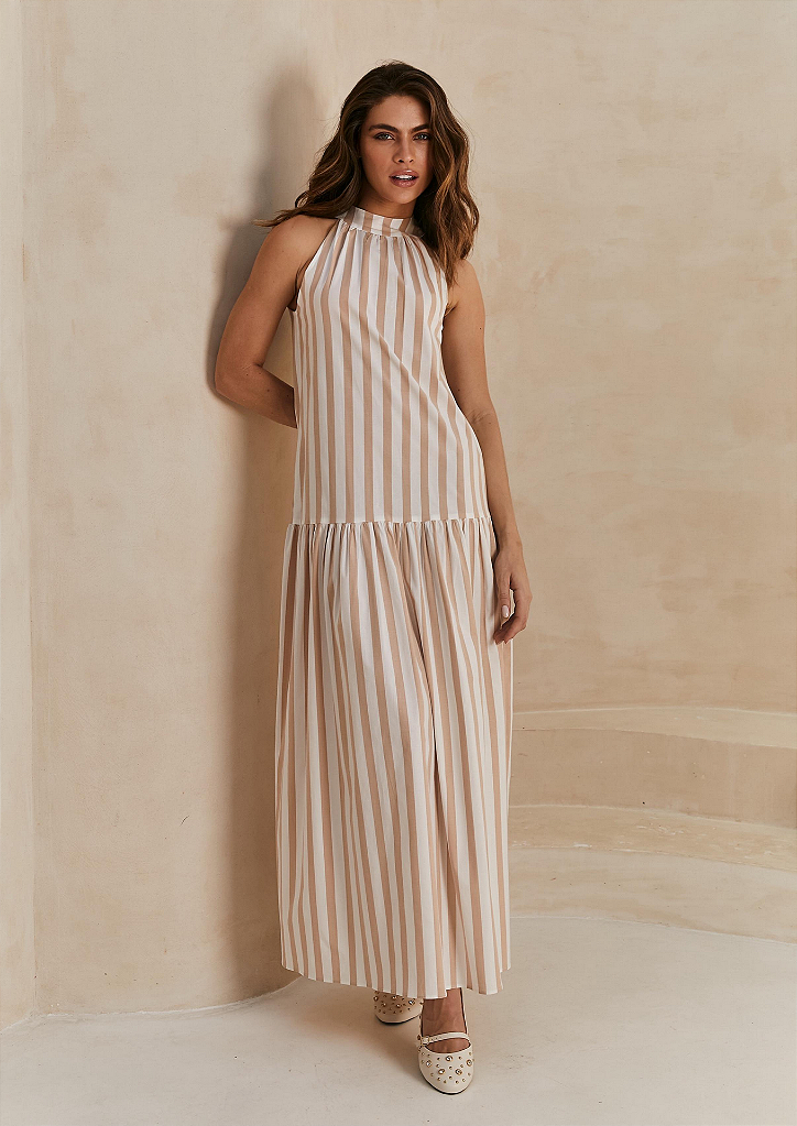 Vestido Soul Bege