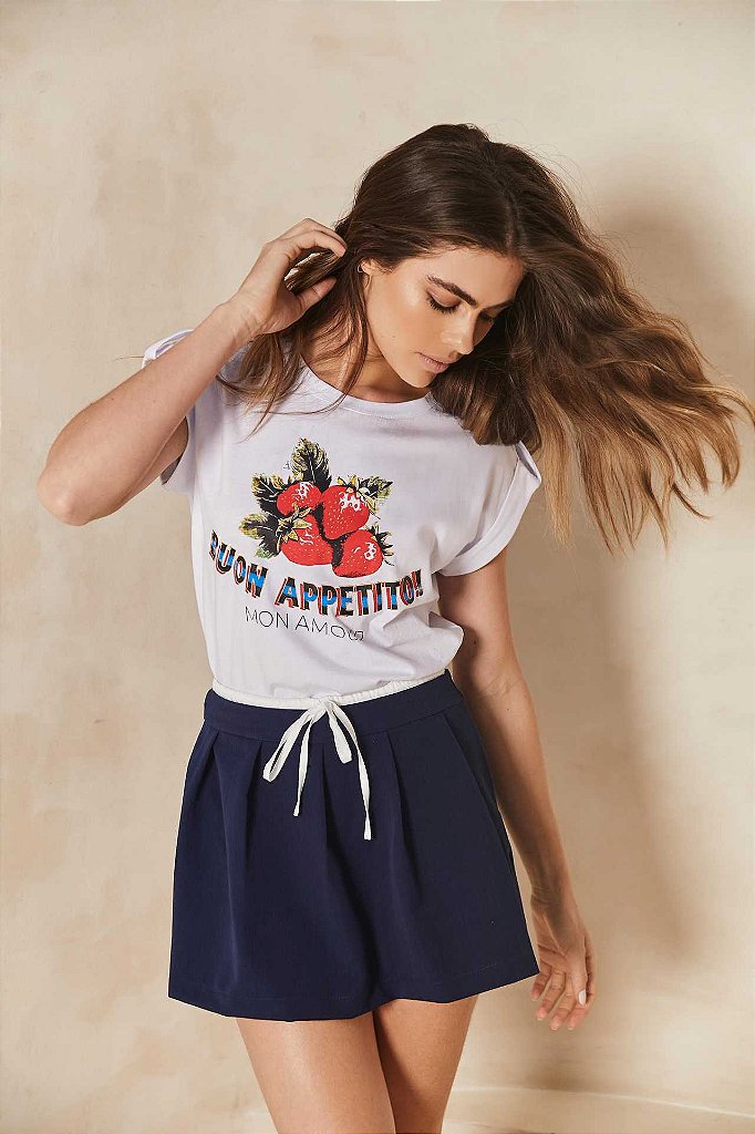 T-shirt Strawberry Mon Amour