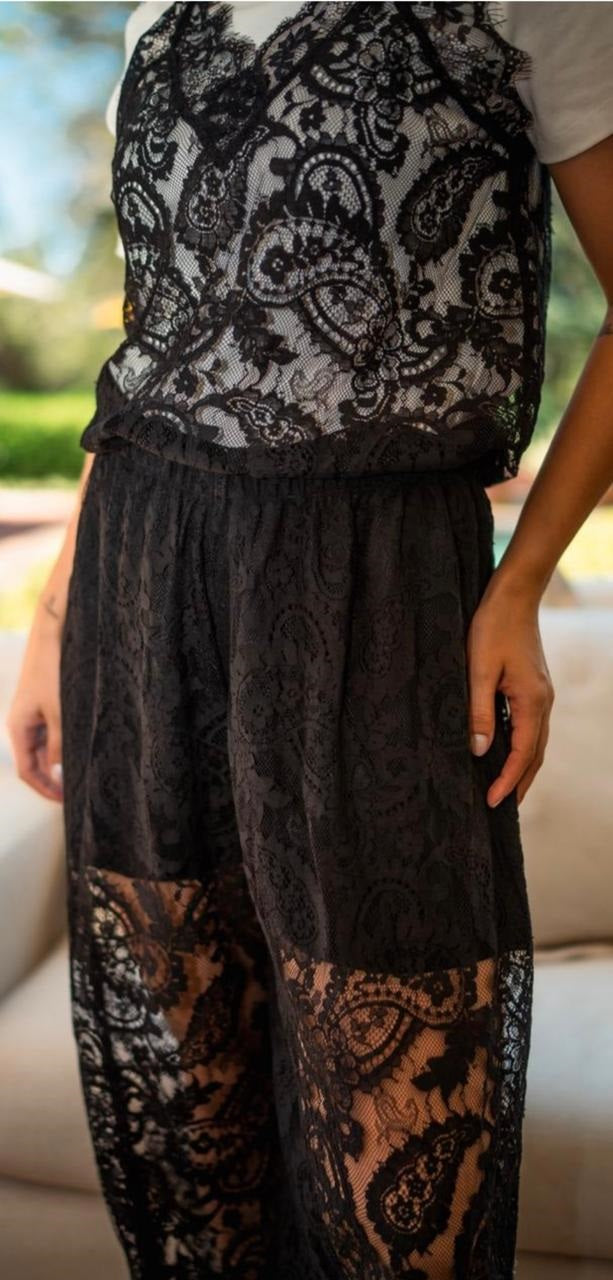 Calça Renda Harem