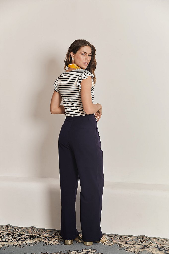 Calça alfaiataria Megan Marinho