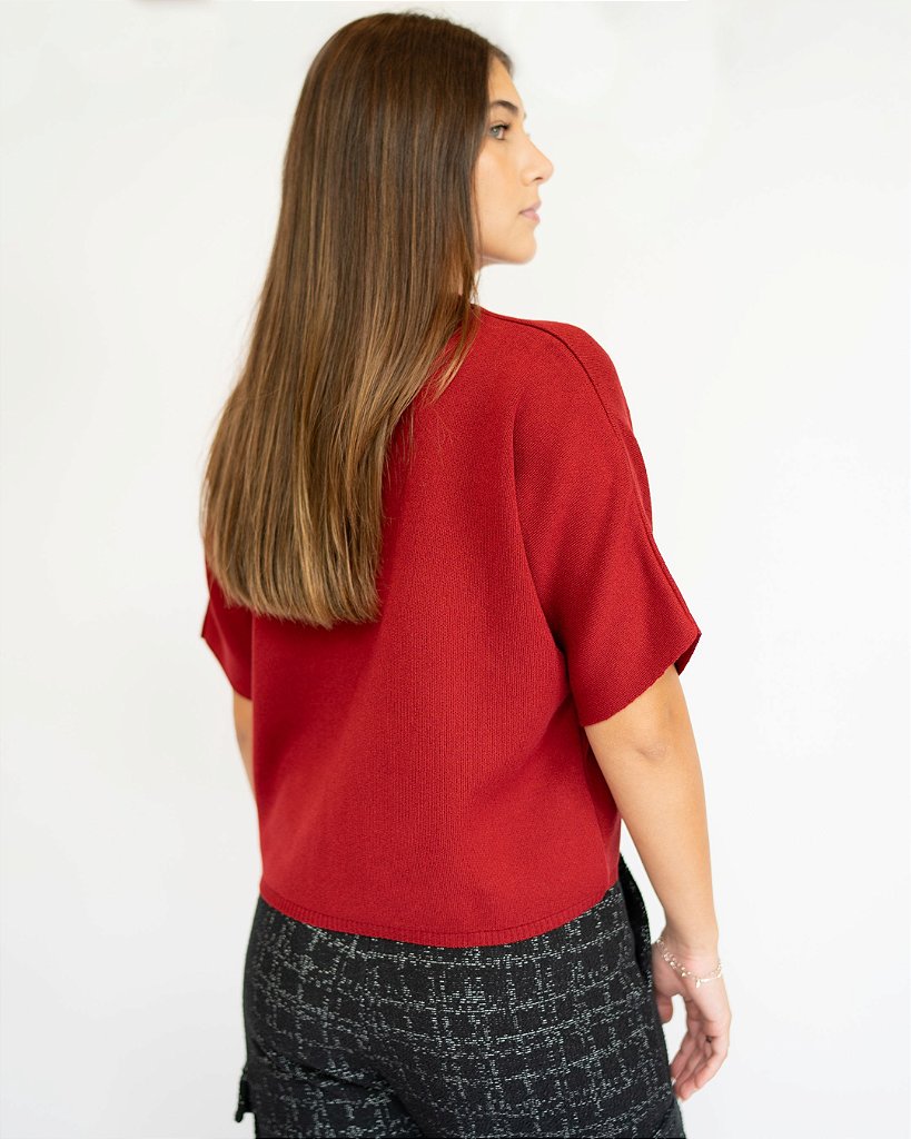 Blusa Tricot Chloé Vinho