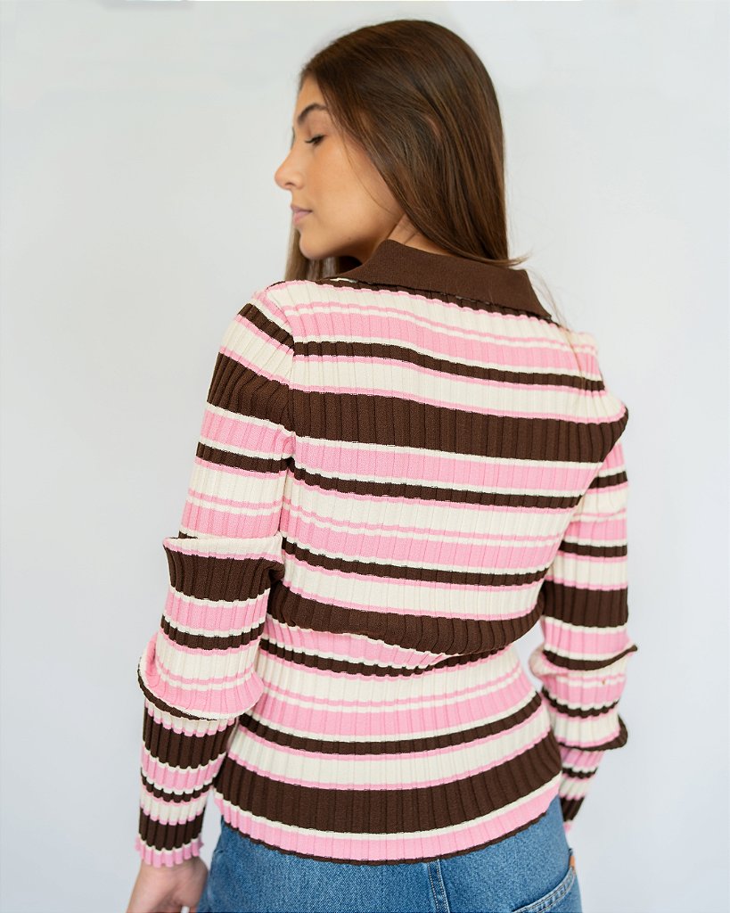 Blusa tricot Chiara Rosa