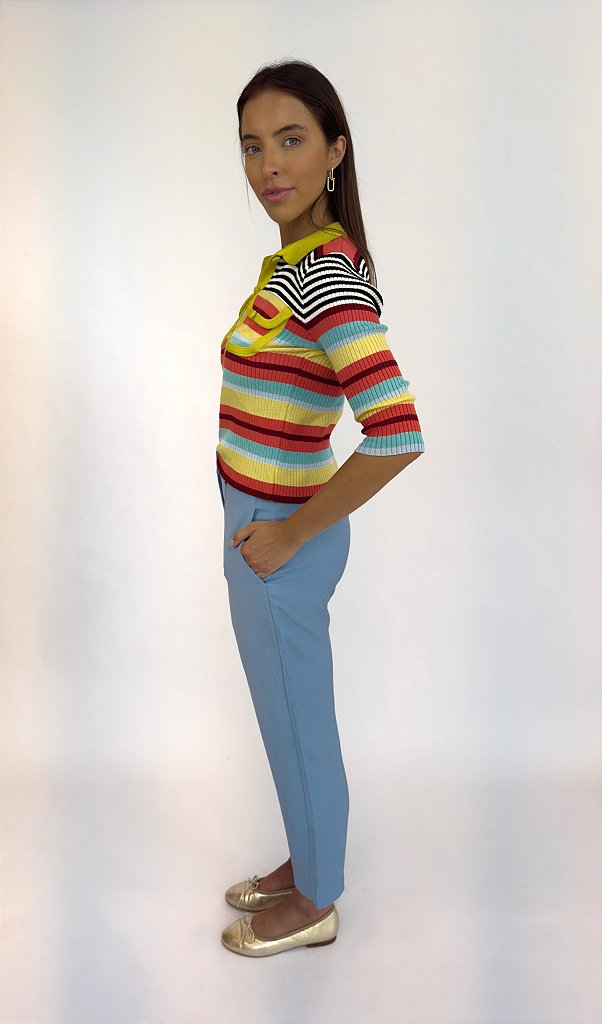 Cigarrete alfaiataria twill