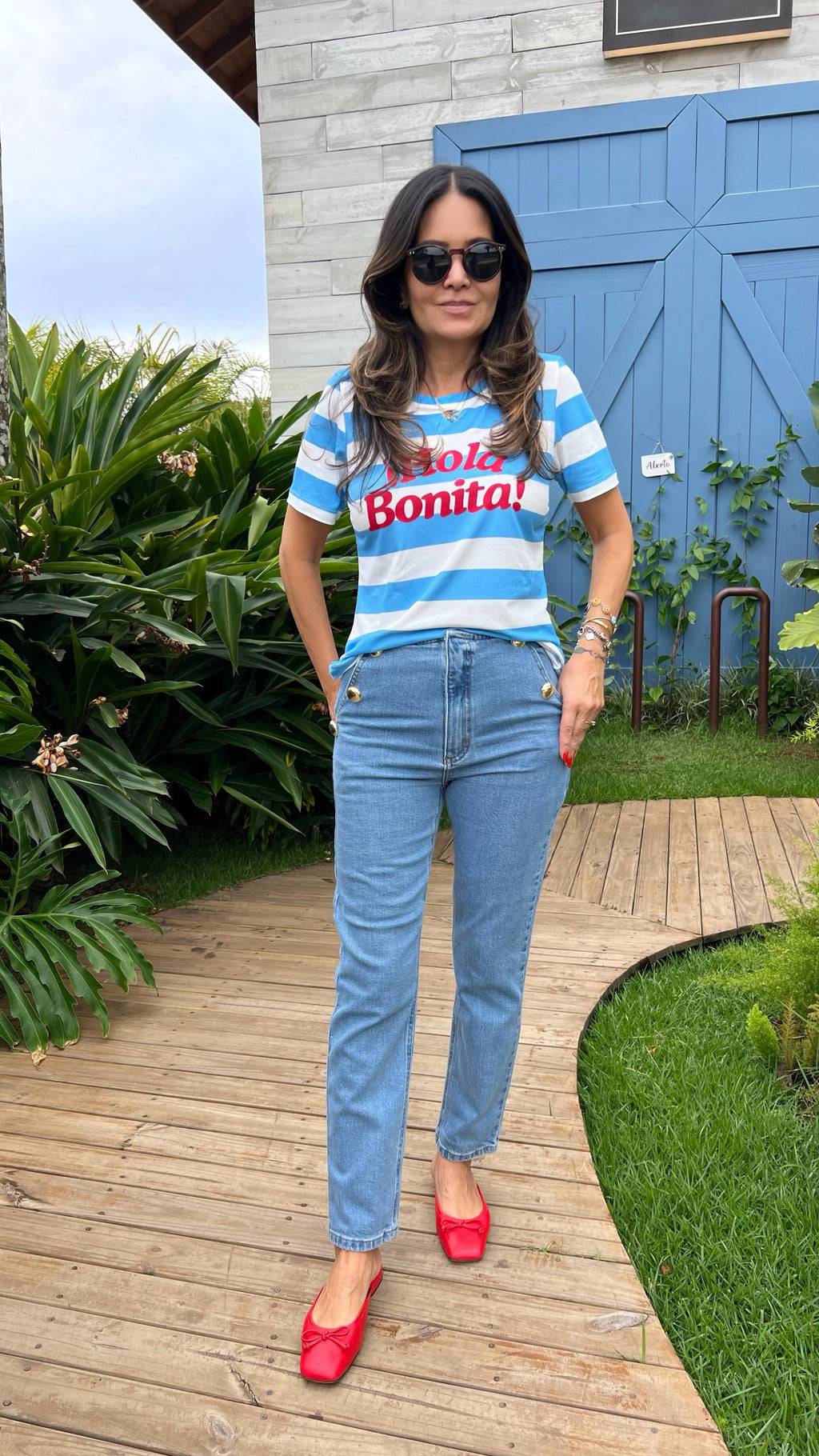 Calça jeans French