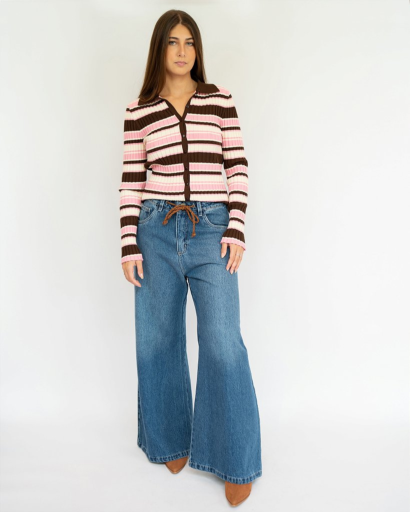 Blusa tricot Chiara Rosa