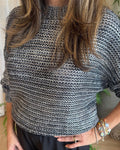Blusa Tricot Shine Preta