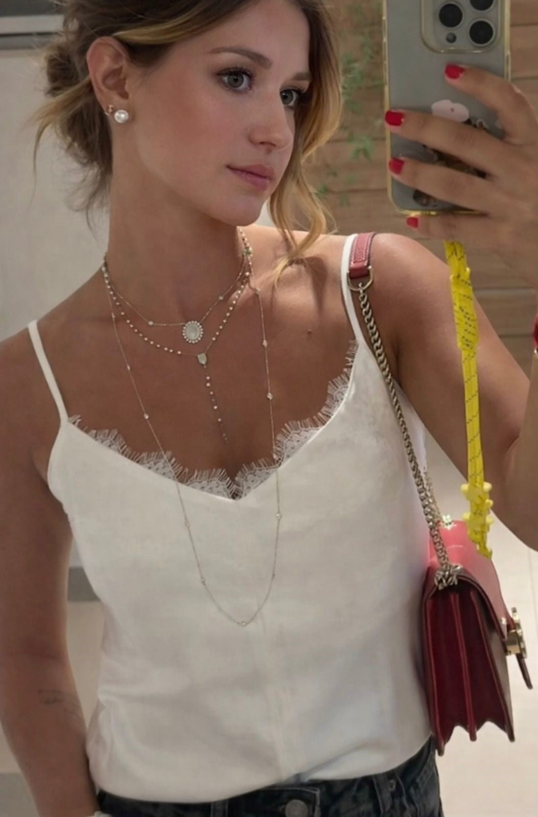 Regata Cetim Demi Off White