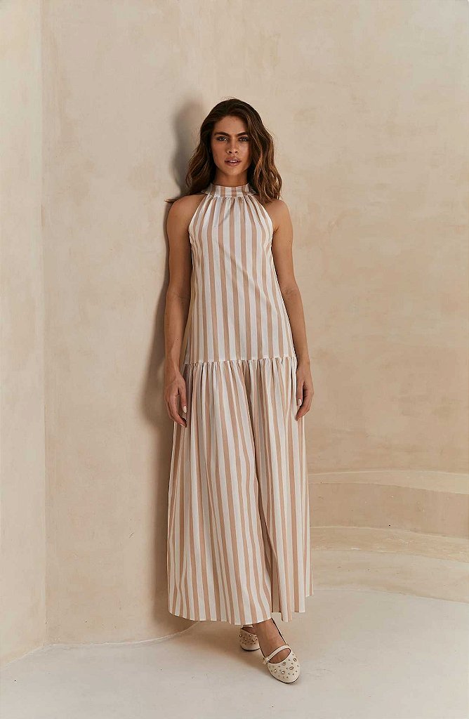 Vestido Soul Bege
