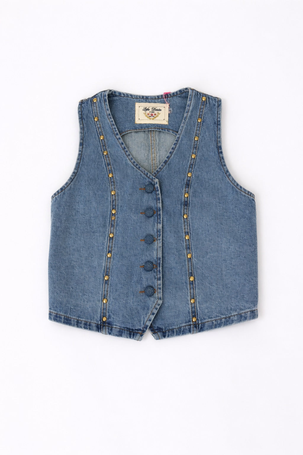 Colete Jeans Tachinhas