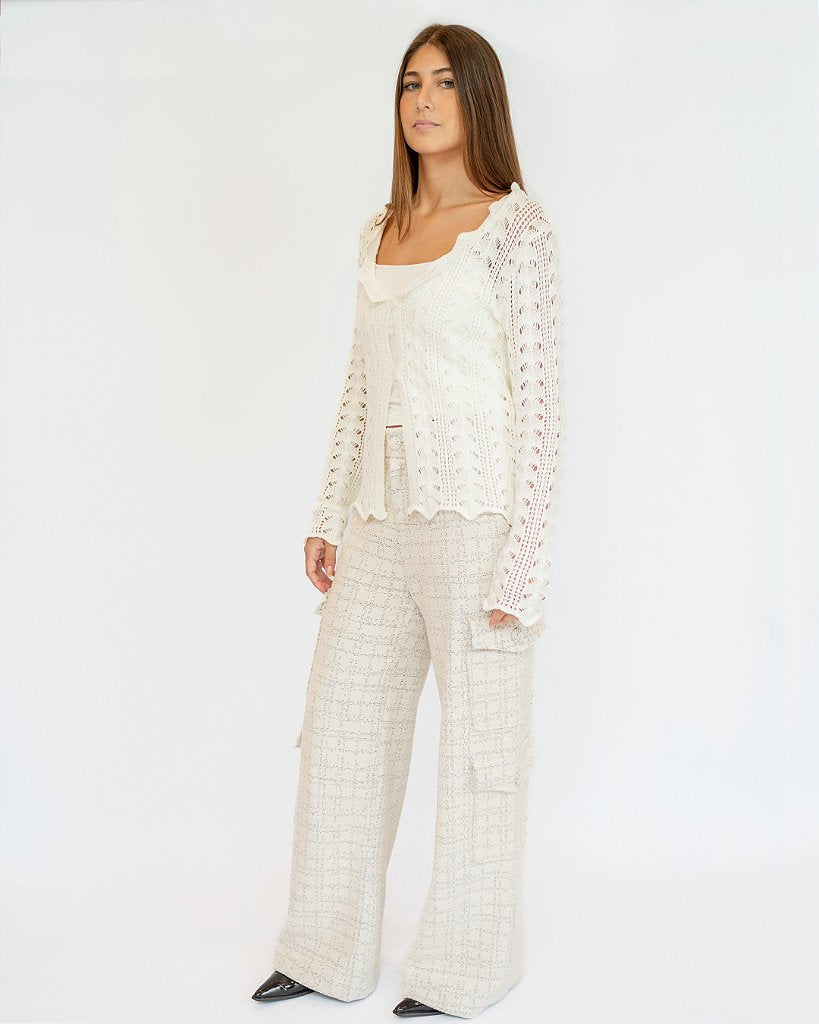 Blusa Crochet Serena OFF