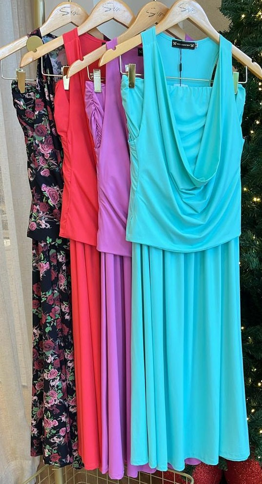 Coordenado Fluity Camila Verde Claro