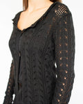 Blusa Crochet Serena PRETA