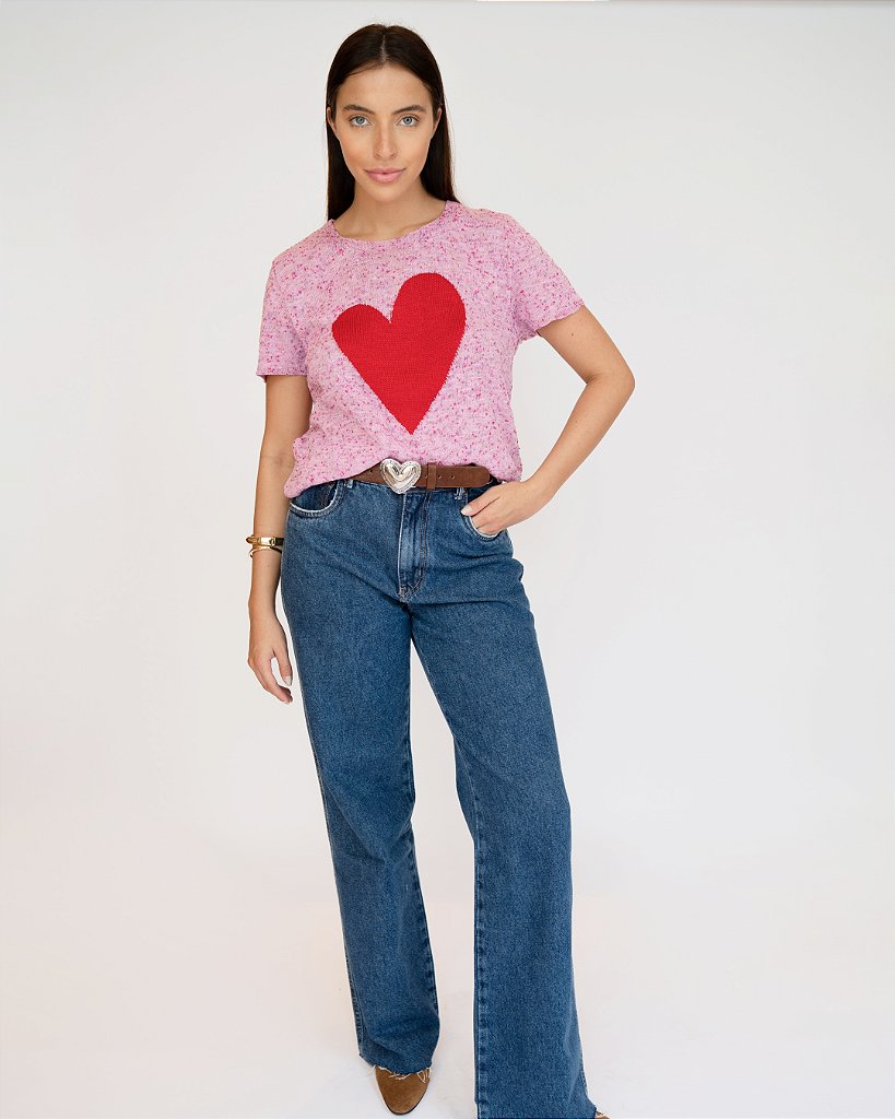 Blusa Tricot Coure Rosa