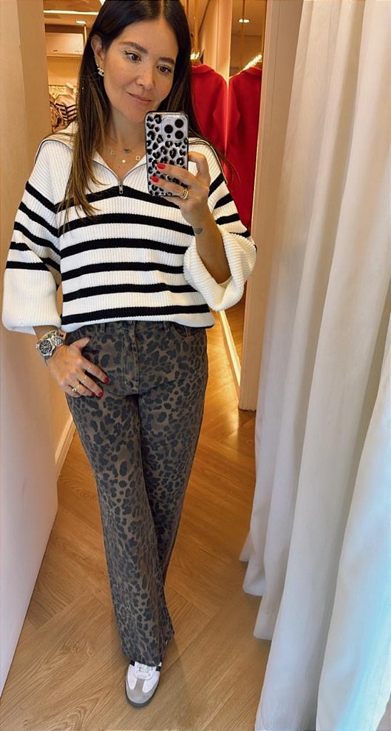 Blusa Tricot Hamptons