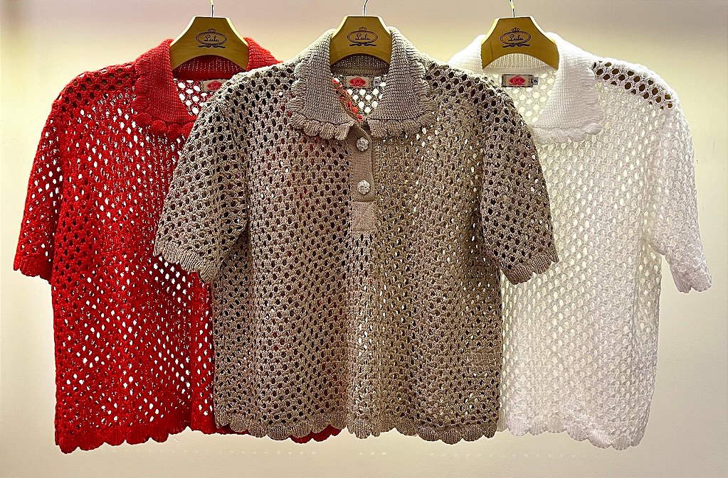 Blusa Tricot Air Ouro