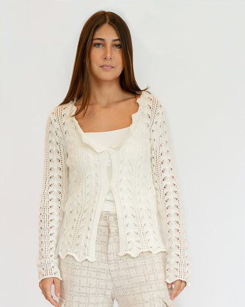 Blusa Crochet Serena OFF