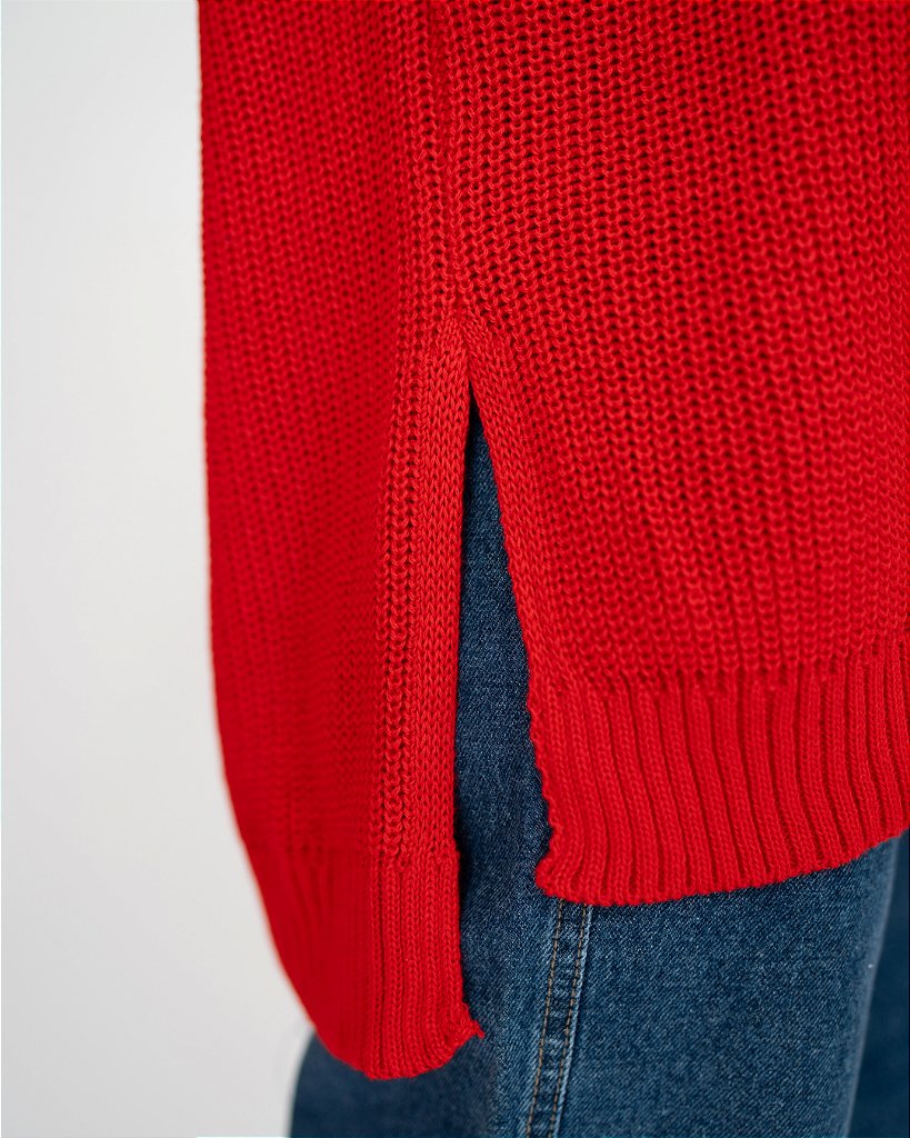 Colete Tricot Mia Vermelho