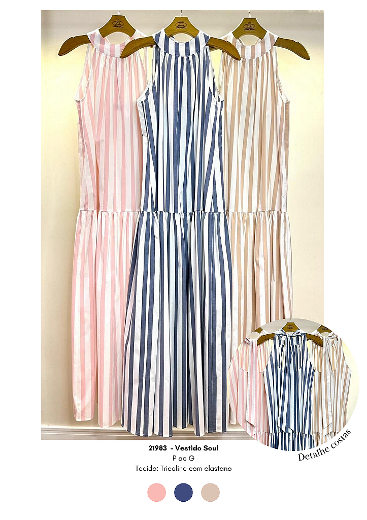 Vestido Soul Azul